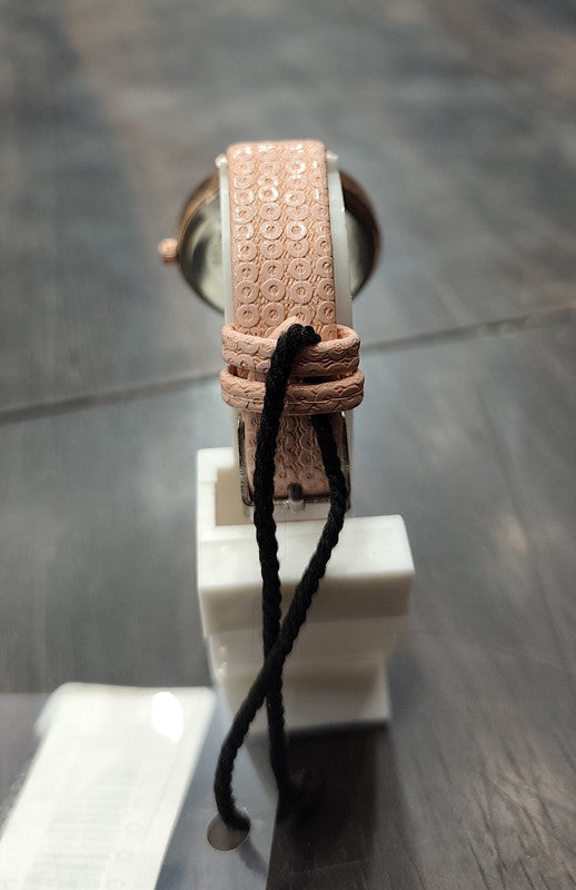 Dicaihong Women’s Analog Watch – Elegant Rose Gold & Peach