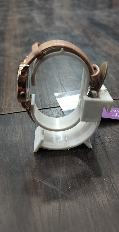 Violet Rose Gold Textured Dial Women's Watch