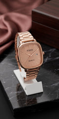 Fixen Vintage Square Quartz Watch