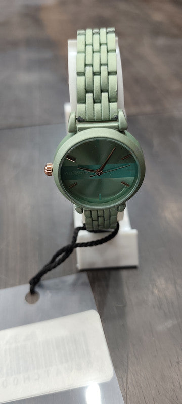 Custtom Sage Green Minimalist Women's Watch
