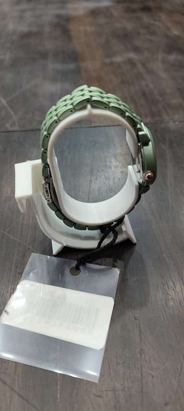 Custtom Sage Green Minimalist Women's Watch