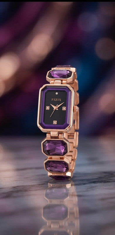 FIZIX Luxury Stone Series Women’s Analog Watch