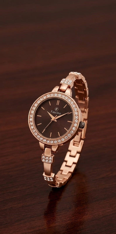 Fascino Elegance Rose Gold Women's Watch