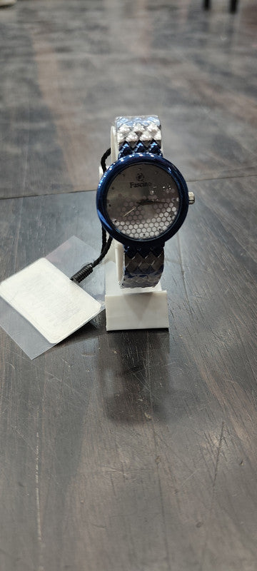 Fascino Women’s Two-Tone Geometric Bracelet Watch