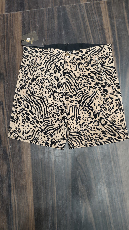 Rockmans Women's Animal Print Shorts : Size 32