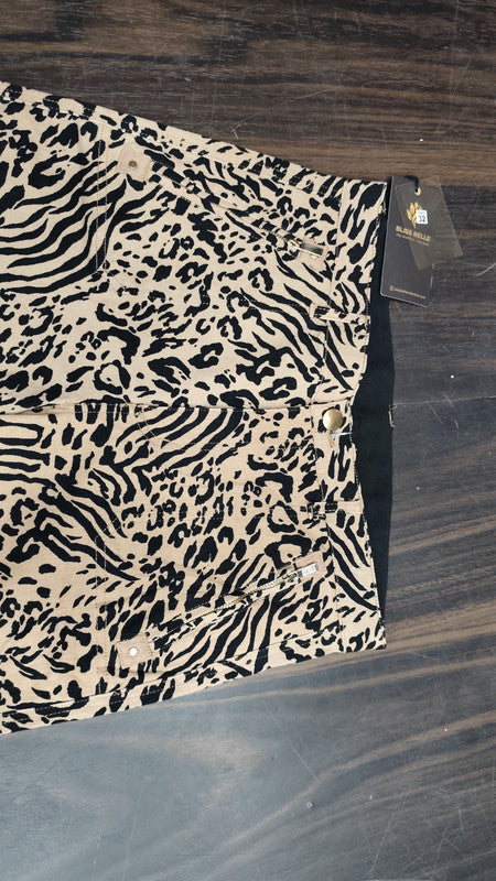 Rockmans Women's Animal Print Shorts : Size 32