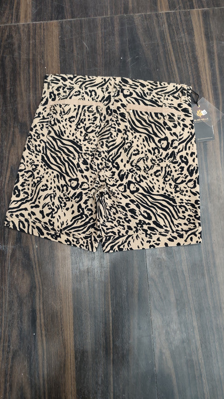 Rockmans Women's Animal Print Shorts : Size 32