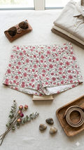H&M Pink Floral Denim Shorts : Size 32