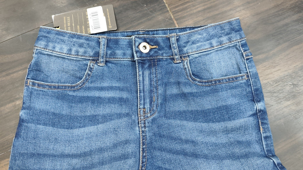 Women's Mid-Rise Cuffed Denim Shorts : Size 26
