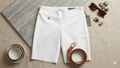 Pull-On Bermuda Shorts : Size 28