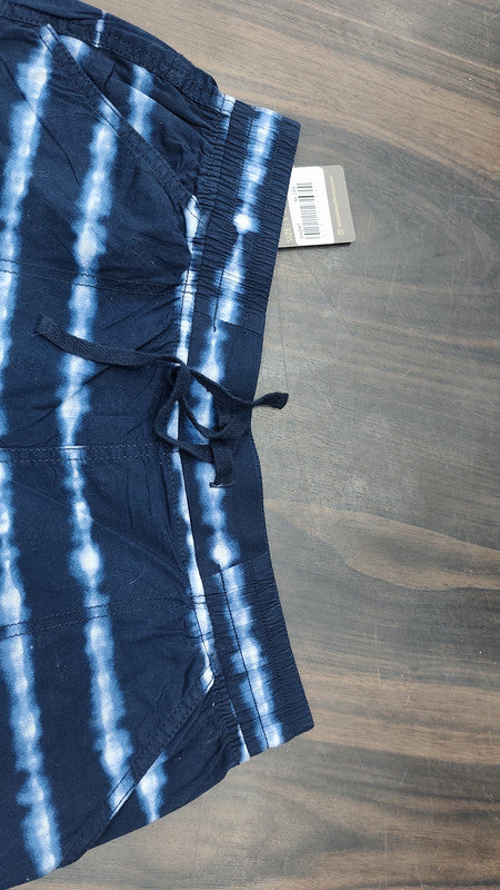 Ginger Tie-Dye Printed Elasticated Shorts : Size 32