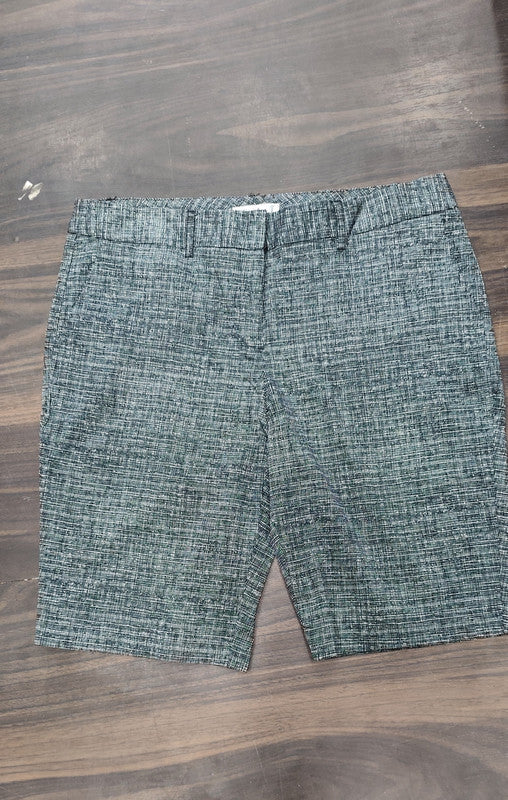 Textured Print Chino Shorts : Size 34