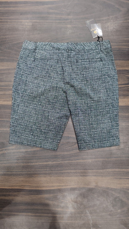 Textured Print Chino Shorts : Size 34