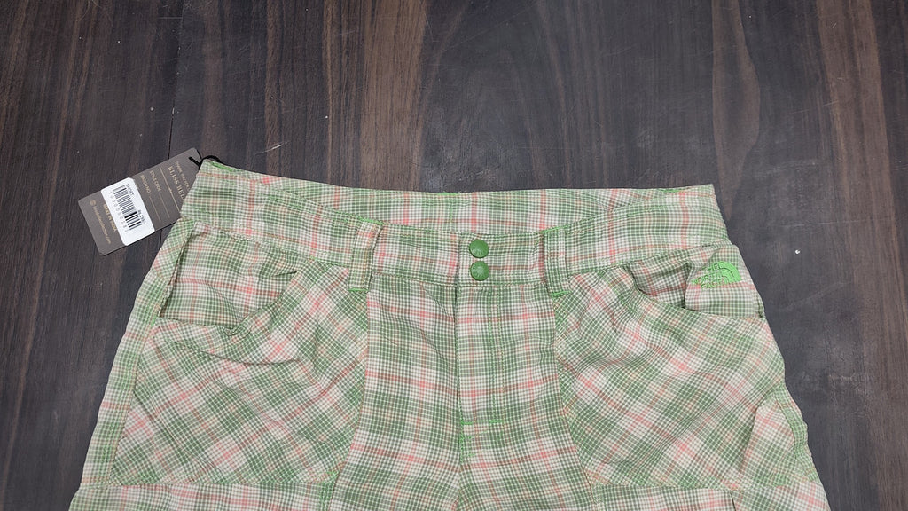 The North Face Women's Plaid Nylon Hiking & Outdoor Adventure Shorts : Size 34