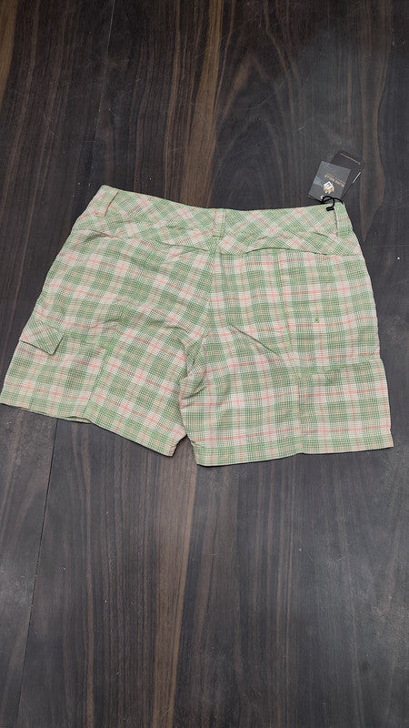 The North Face Women's Plaid Nylon Hiking & Outdoor Adventure Shorts : Size 34