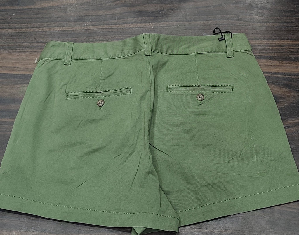 GAP Women’s Mid-Rise Olive Chino Shorts : Size 36