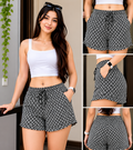Old Navy Black & White Patterned Shorts : Size 28
