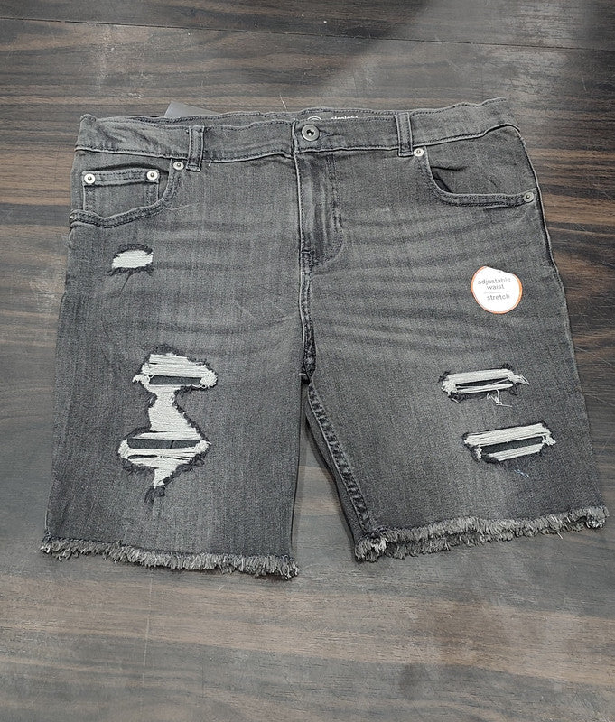 Wonder Nation Boys Rip Denim Shorts : Size 34