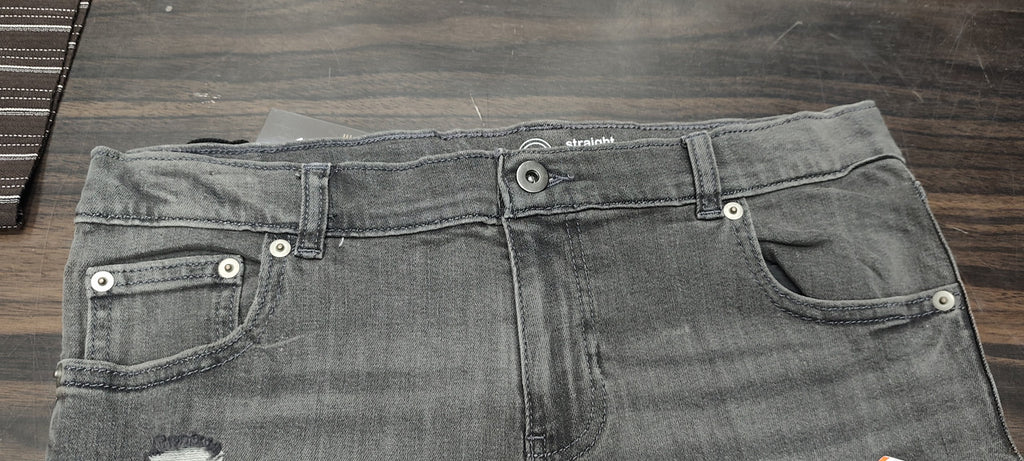Wonder Nation Boys Rip Denim Shorts : Size 34