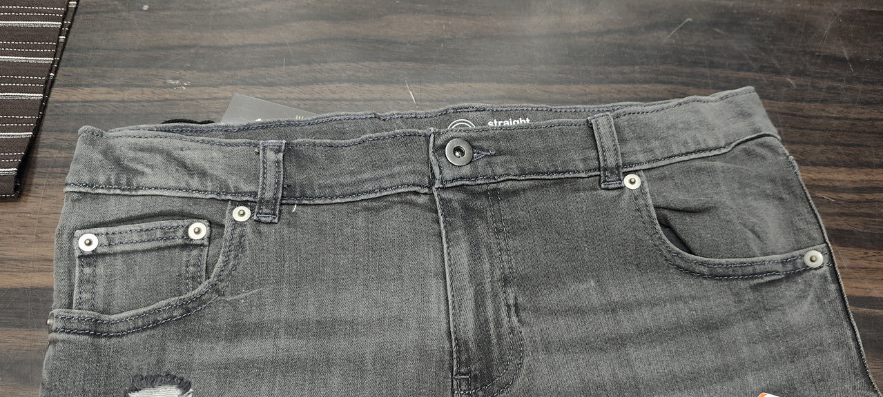 Wonder Nation Boys Rip Denim Shorts : Size 34