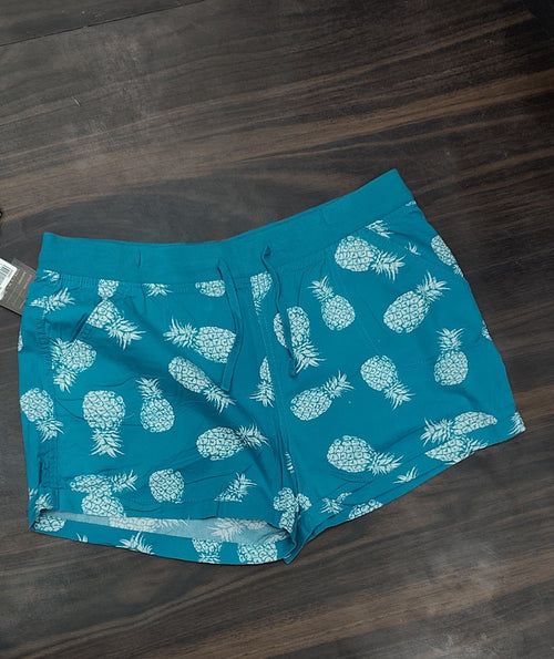 BCG Women s Pineapple-Print Knit Shorts : Size 34