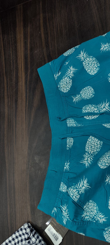 BCG Women's Pineapple-Print Knit Shorts : Size 34