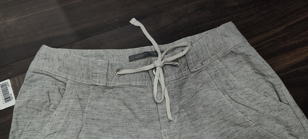 Women’s Heather Gray Drawstring Lounge Shorts : Size 32