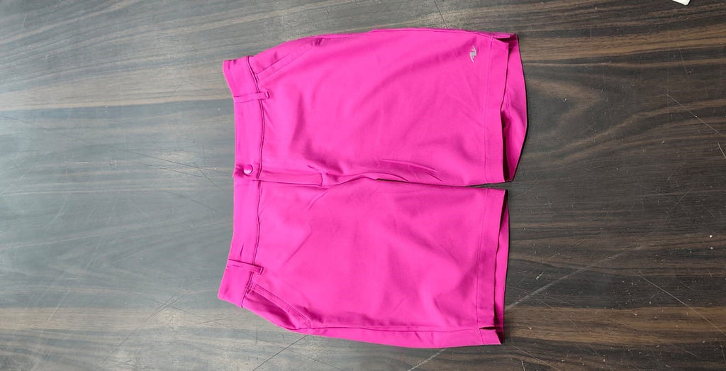 Solid Women’s Pink Sports Shorts : Size 32