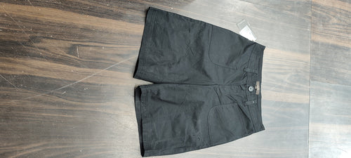 Black Bermuda Shorts with Utility Pockets : Size 28