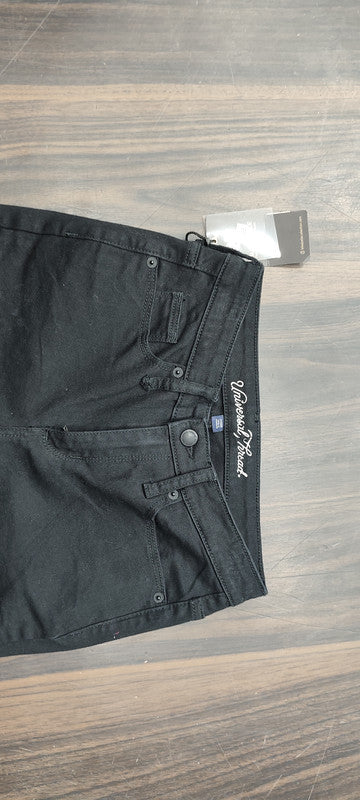 Universal Thread Women's Black Bermuda Denim Shorts : Size 28