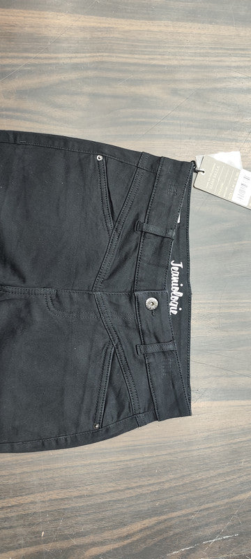 Jeaniologie Women's Black Bermuda Denim Shorts : Size 28