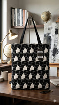 Isometric Optical Illusion Tote Bag