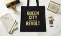 Queen City Revolt Cincinnati Canvas Tote Bag