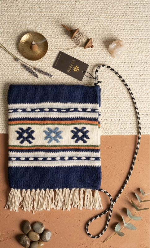 Handcrafted Indigo Blue Boho Sling Bag