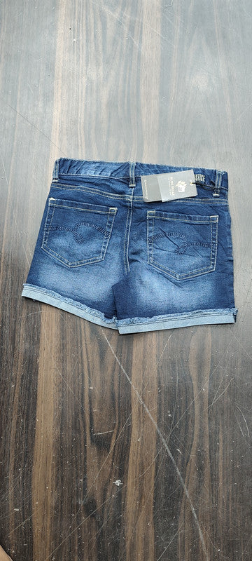 Silver Jeans Co. Elyse Women's Distressed Denim Shorts : Size 28