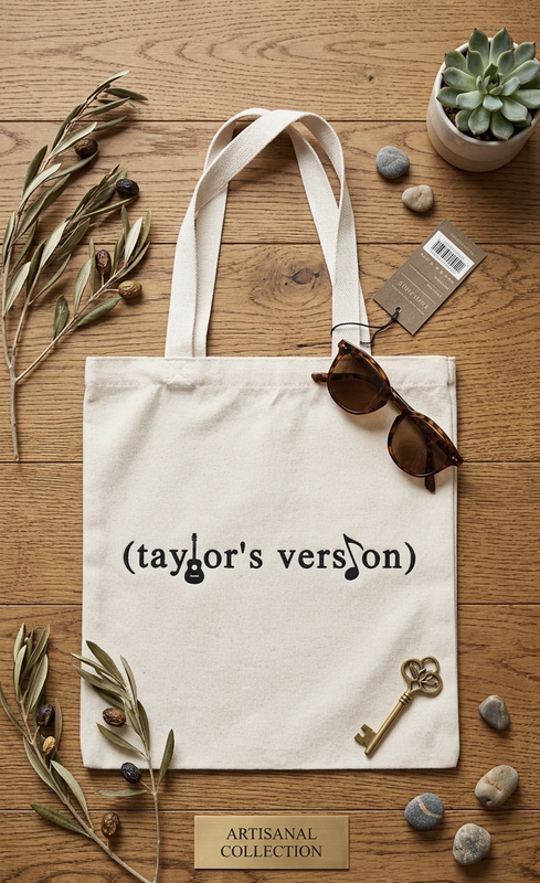 Premium Canvas (Taylor's Version) Tote Bag