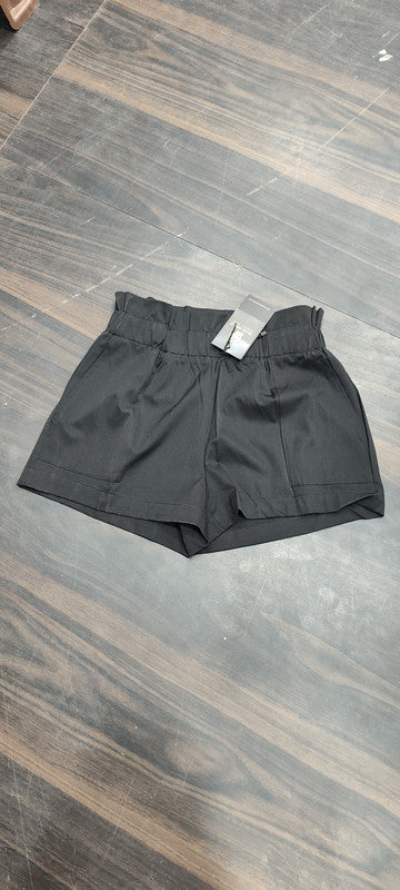 en's Low-Rise Cuffed Chino Shorts – Black : Size 28