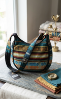 Handmade Bohemian Woven Cotton Hobo Bag