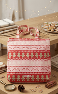 Gingerbread Christmas Cotton Tote Bag