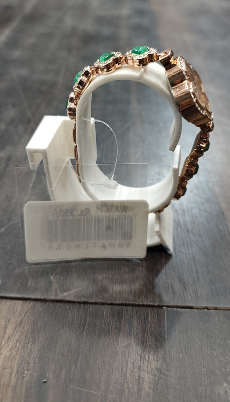 Four-Leaf Clover Bracelet Watch