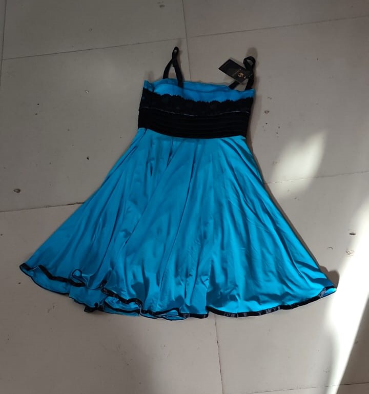 Western Chiffon Cocktail Dress - Size: XXL
