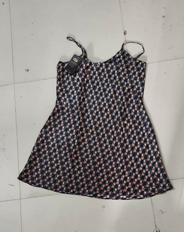 Women's Printed Fit & Flare Skater Dress - Size: M