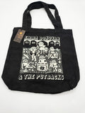Black Canvas Tote Bag