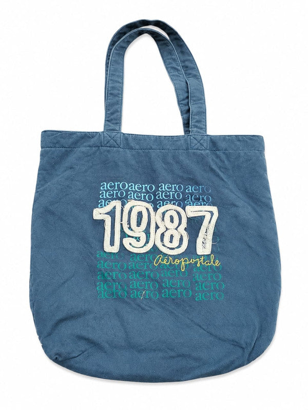 Navy Blue Tote Bag
