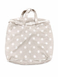 Polka-Dot Printed Tote Bag