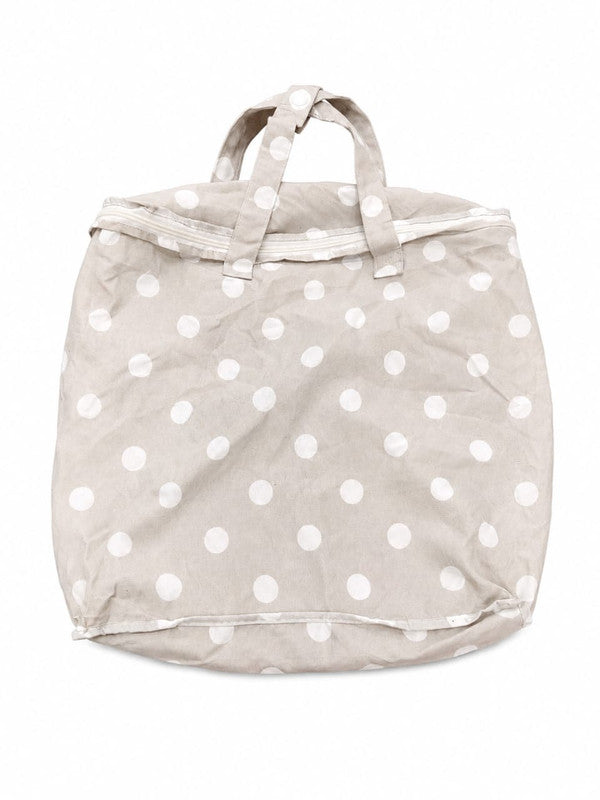 Polka-Dot Printed Tote Bag