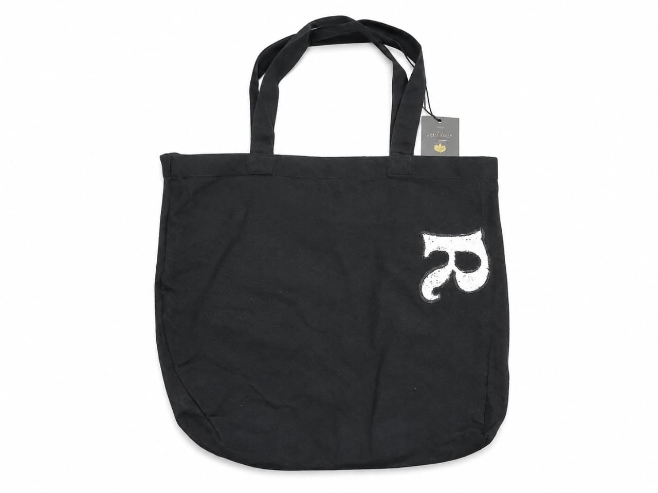 Personalised Initial "R" Canvas Tote Bag