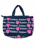 Kalahari Elephant Print Zippered Tote Bag