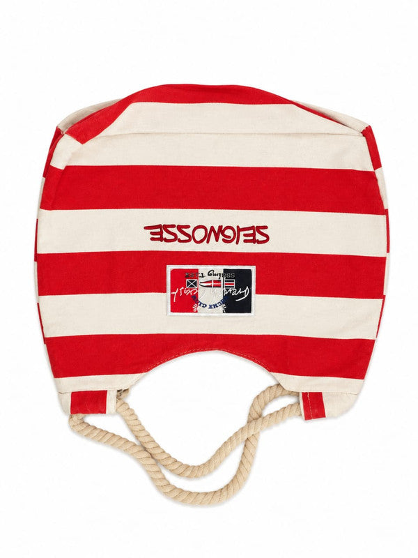 Seignosse Striped Nautical Tote Bag