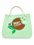 Green Canvas Tote Bag
